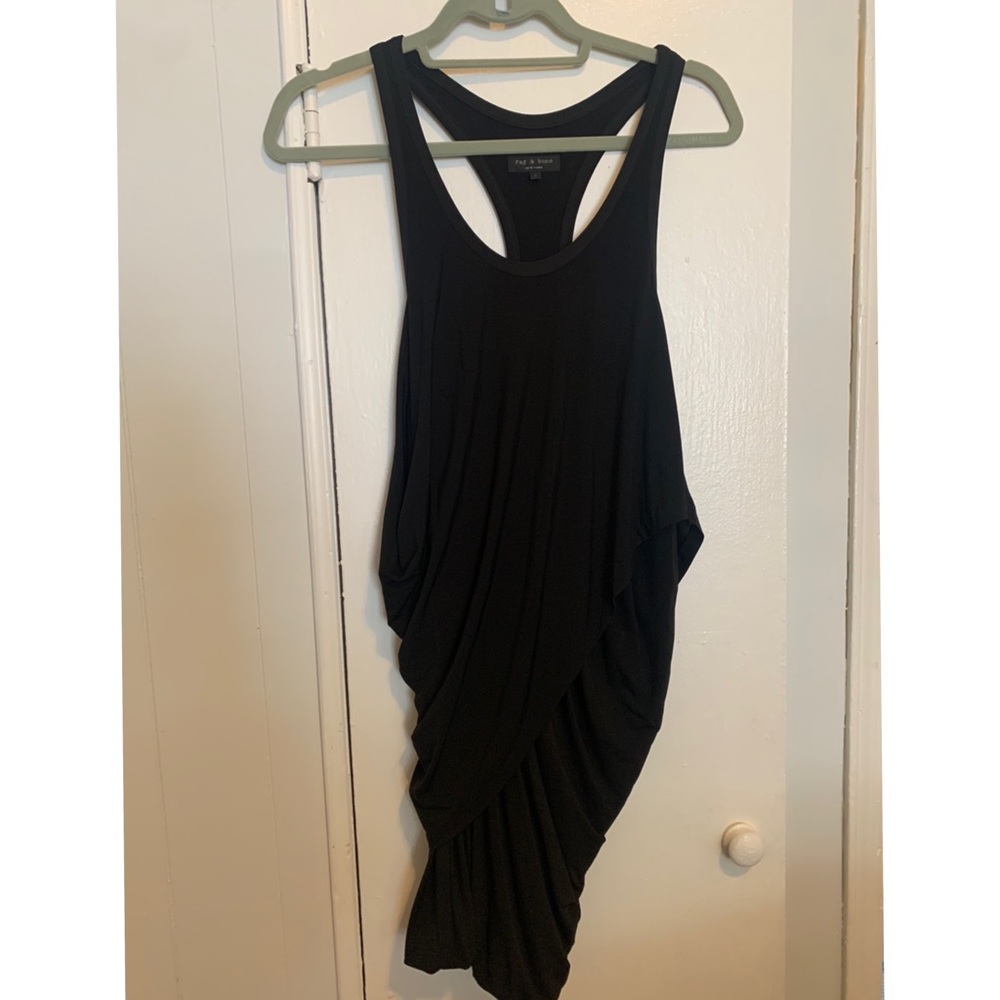 Rack and Bone Black Racer back Dress
